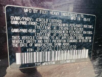 2013 Subaru XV Crosstrek 2.0i Premium   - Photo 24 - Saskatoon, SK S7L 1B2