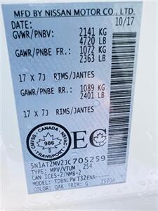 2018 Nissan Rogue S   - Photo 26 - Saskatoon, SK S7L 1B2