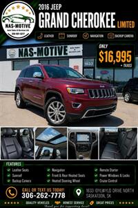 2016 Jeep Grand Cherokee Limited - Photo 1 - Saskatoon, SK S7L 1B2
