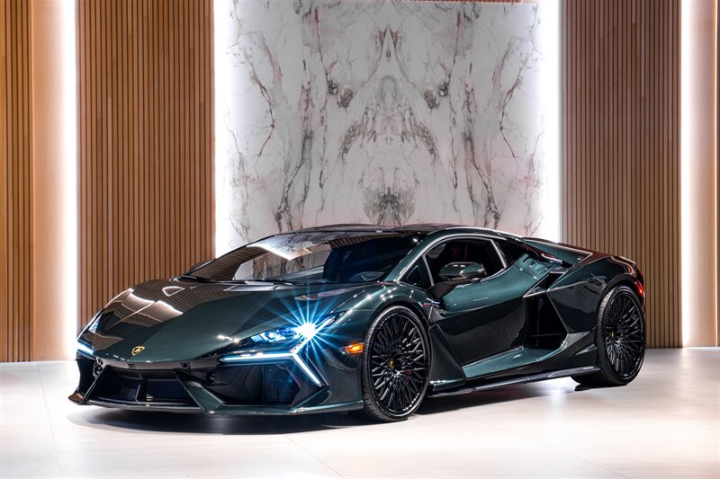 Green (Verde Lares) 2024 Lamborghini Revuelto AWD Coupe All-Wheel Drive 8-Speed Automatic