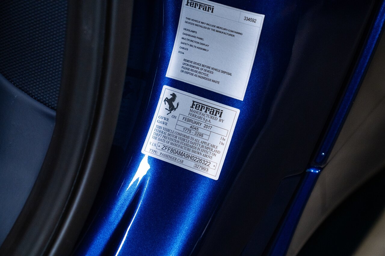 2017 Ferrari 488 Spider Tailor Made   - Photo 46 - Beverly Hills, CA 90212