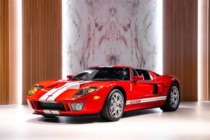 Mark IV Red Clearcoat 2005 Ford GT Coupe Rear-Wheel Drive 6-Speed Manual