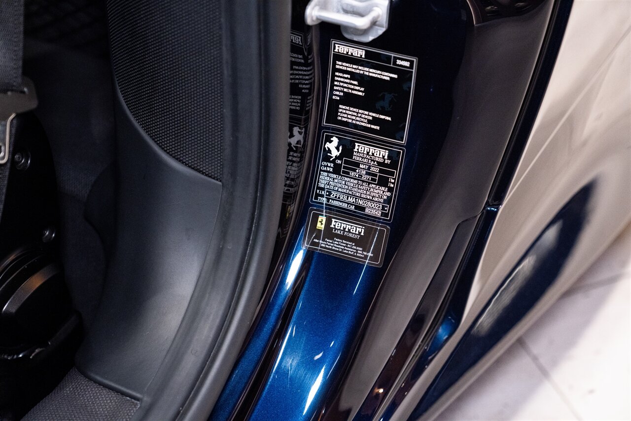 2022 Ferrari F8 Spider Tailor Made   - Photo 23 - Beverly Hills, CA 90212
