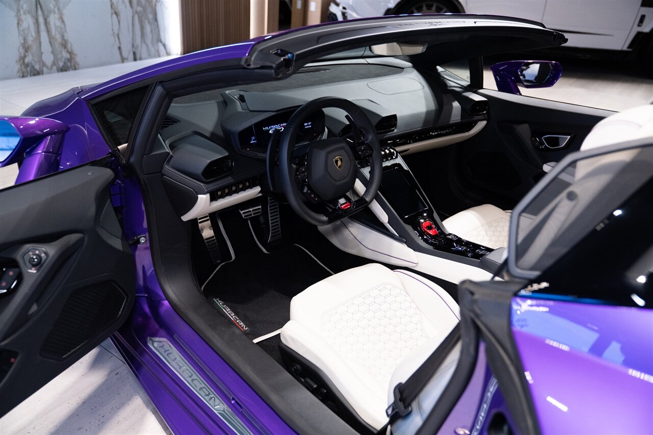 2023 Lamborghini Huracan EVO Spyder   - Photo 8 - Beverly Hills, CA 90212