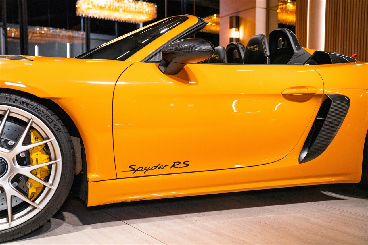 2025 Porsche 718 Boxster Spyder RS   - Photo 11 - Beverly Hills, CA 90212