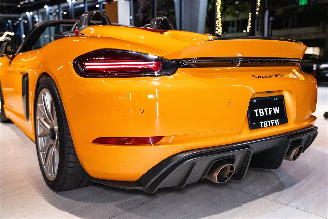 2025 Porsche 718 Boxster Spyder RS   - Photo 22 - Beverly Hills, CA 90212