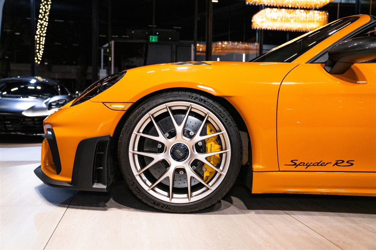 2025 Porsche 718 Boxster Spyder RS   - Photo 9 - Beverly Hills, CA 90212