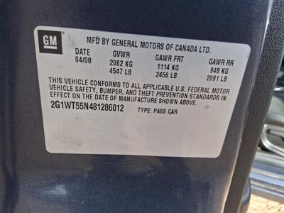 2008 Chevrolet Impala LT   - Photo 6 - Wichita Falls, TX 76305