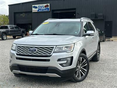 2017 Ford Explorer Platinum SUV
