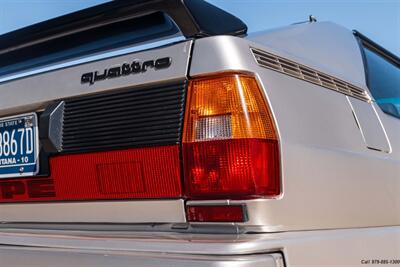 1985 Audi Coupe quattro Turbo   - Photo 34 - Sealy, TX 77474