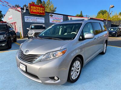 2013 Toyota Sienna XLE AWD 7-Passenger ONE OWNER CLEAN TITLE  EASY FINANCING GREAT SHAPE NICE COLOR Minivan
