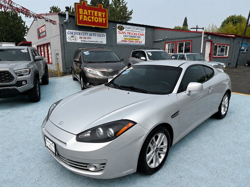 2008 Hyundai Tiburon GS 84K MILES 5-SPEED MANUAL GREAT SHAPE 2 OWNERS  EASY FINANCING EXCELLENT CONDITION