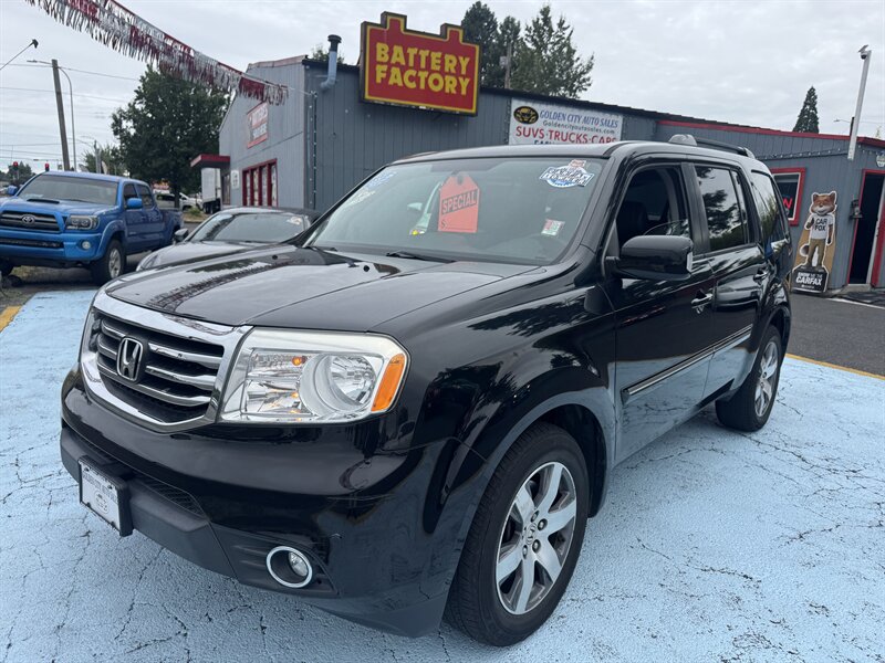 2014 Honda Pilot Touring AWD LOW MILES 80K 3 ROW SEATS DVD  ONE OWNER CLEAN TITLE
