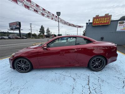 2010 Lexus IS 350C ONE OWNER ONLY 50K CLEAN TITTLE  CONVERTIBLE GREAT SERVICE RECORDS - Photo 8 - Portland, OR 97267