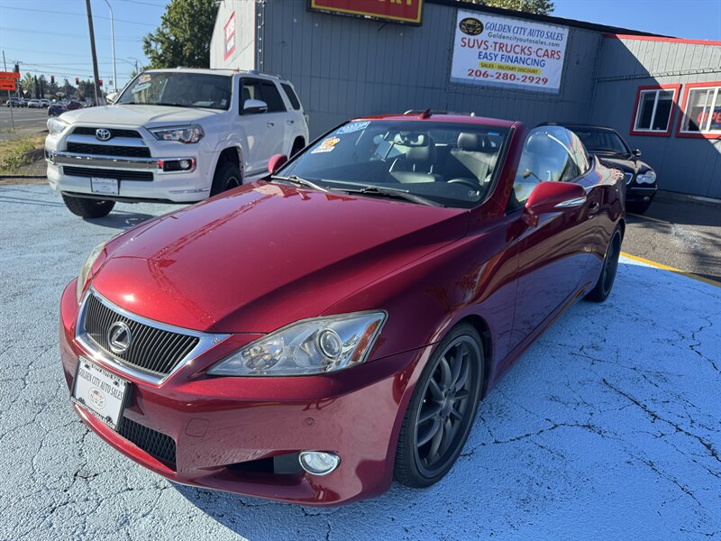 2010 Lexus IS 350C  CLEAN TITLE CONVERTIBLE