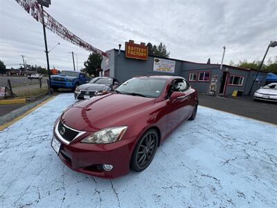 2010 Lexus IS 350C ONE OWNER ONLY 50K CLEAN TITTLE  CONVERTIBLE GREAT SERVICE RECORDS Convertible