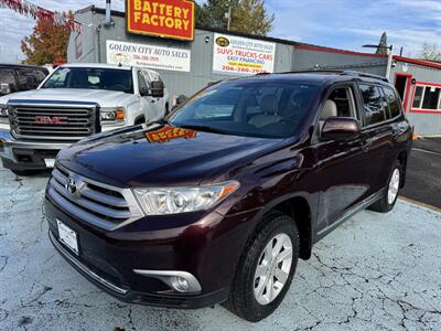 2013 Toyota Highlander Plus AWD 107K 3RD ROW SEATS  TWO OWNERS GREAT CAR AND GREAT SERVICE RECORDS SUV