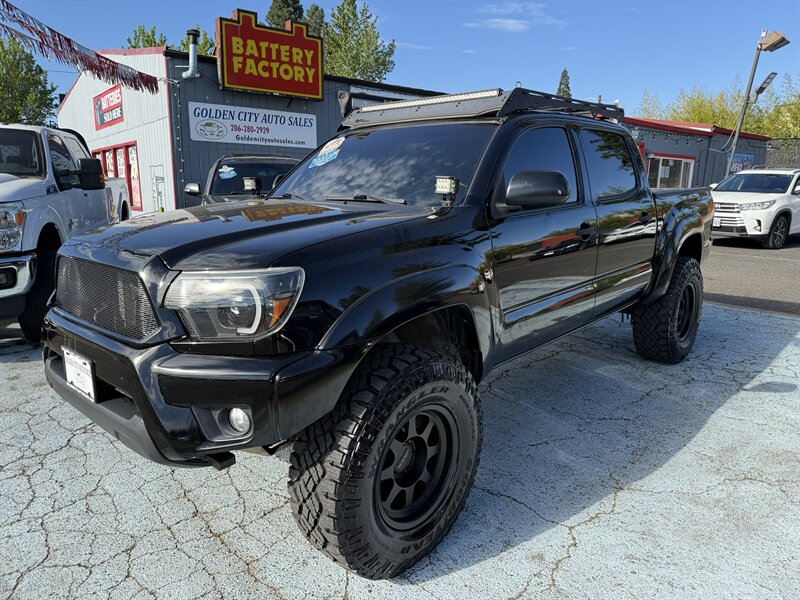2015 Toyota Tacoma 4X4 V6 LOW MILEAGE 81K LIFTED CLEAN TITLE  EASY FINANCING GREAT SHAPE