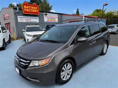 2015 Honda Odyssey EX-L 8-PASSENGER LOW MILEAGE 74K CLEAN TITLE  EASY FINANCING EXCELLENT CONDITION GREAT COLOR Minivan