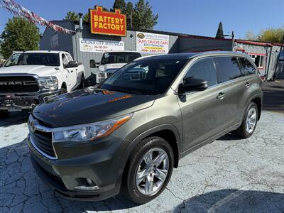 2014 Toyota Highlander Limited Platinum AWD 3RD ROW SEATS LOW MILEAGE 82K  EASY FINANCING EXCELLENT CONDITION GREAT COLOR SUV