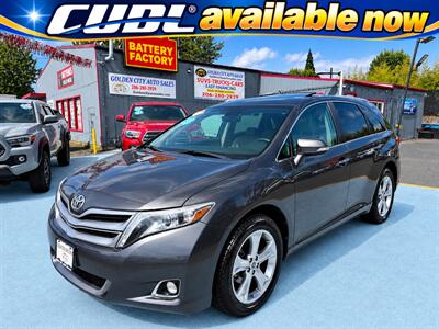 2013 Toyota Venza Limited AWD ONLY 80K MILES 2 OWNERS CLEAN TITLE  EASY FINANCING GREAT SHAPE NICE COLOR Wagon