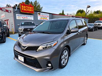 2018 Toyota Sienna SE Premium 8-Passenger 76K MILES CLEAN TITLE  EASY FINANCING GREAT SHAPE Minivan