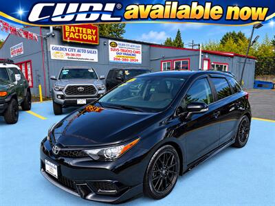 2018 Toyota Corolla iM 2 OWNERS ONLY 58K MILES GAS SAVER CLEAN TITLE Hatchback