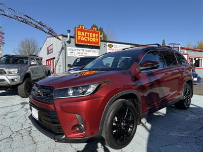 2019 Toyota Highlander SE AWD LOW MILEAGE 55K THIRD ROW SEAT CLEAN TITLE  EASY FINANCING SUV