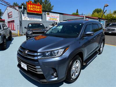 2019 Toyota Highlander LIMITED 4WD 3RD SEATS  GREAT COLOR  GREAT SHAPE GREAT SERVICE RECORDS SUV