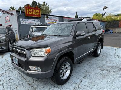 2010 Toyota 4Runner SR5 4WD 3RD ROW SEATS GREAT SHAPE  SUNROOF MANUAL TRANSFER CASE EASY FINANCING CLEAN TITLE SUV