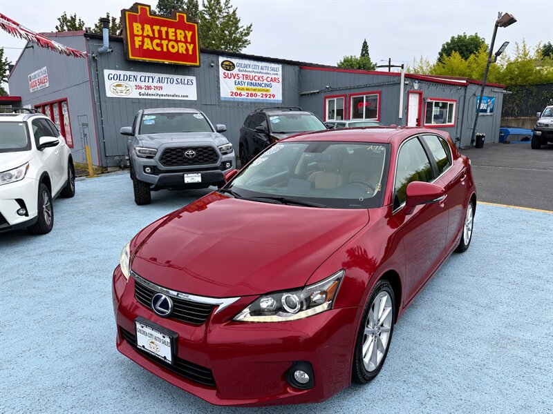 2012 Lexus CT 200h Premium ONE OWNER GAS SAVER CLEAN TITLE  1 OWNER, 33 SERVICE RECORDS, CLEAN TITLE, GREAT CONDITION