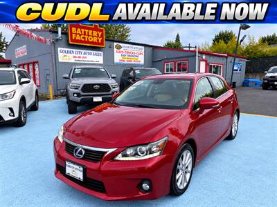 2012 Lexus CT 200h Premium ONE OWNER GAS SAVER CLEAN TITLE  1 OWNER, 33 SERVICE RECORDS, CLEAN TITLE, GREAT CONDITION Hatchback