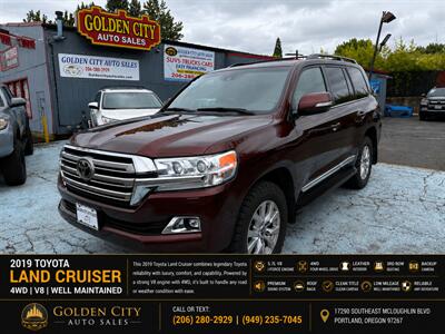 2019 Toyota Land Cruiser 4X4 ONLY 37K MILES RARE COLOR COMBO CLEAN TITLE  EASY FINANCING EXCELLENT CONDITION GREAT COLOR SUV