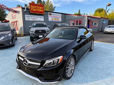 2018 Mercedes-Benz C 300 CONVERTIBLE ONLY 61K MILES CLEAN TITLE  EASY FINANCING Convertible