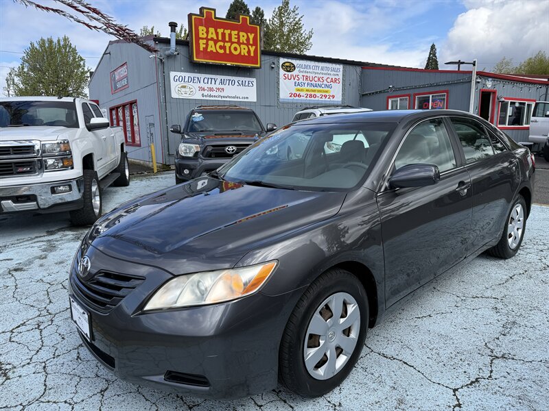 Gray (Magnetic Grey Metallic) 2008 Toyota Camry LE Sedan Front-Wheel Drive Automatic