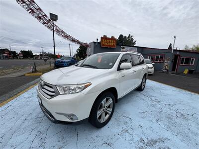 2012 Toyota Highlander Limited AWD 2 OWNERS  GREAT SHAPE!! 7 passenger SUV