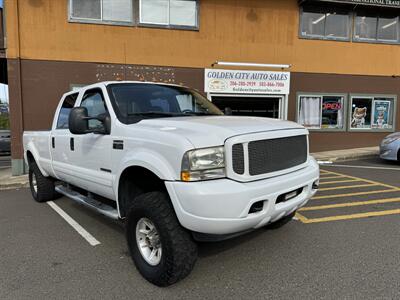 2002 Ford F-350 Super Duty 4dr Crew Cab XLT  LONG BED LEFTED LOW MILEAGE - Photo 2 - Portland, OR 97267