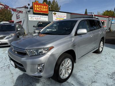 2012 Toyota Highlander Hybrid  AWD GREAT SHAPE CAS SAVER 3RD ROW SEATS SUV