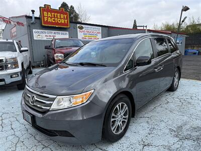 2011 Honda Odyssey EX-L w/Navi DVD ONLY 82K MILES CLEAN TITLE  EASY FINANCING GREAT SHAPE NICE COLOR Minivan