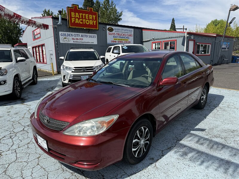 2004 Toyota Camry LE ONE OWNER ONLY 86K MILES CLEAN TITLE  EASY FINANCING EXCELLENT CONDITION GREAT COLOR