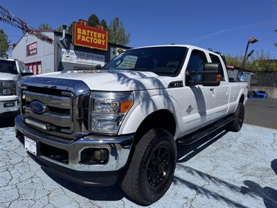 2015 Ford F-350 Lariat 4X4 LOW MILEAGE 89K LONG BED CLEAN TITLE  EASY FINANCING GREAT SHAPE Truck