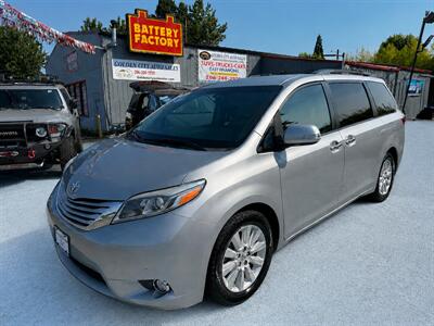 2015 Toyota Sienna Limited AWD 7-Passenger 102K MILES 2 OWNERS  EASY FINANCING GREAT SHAPE Minivan