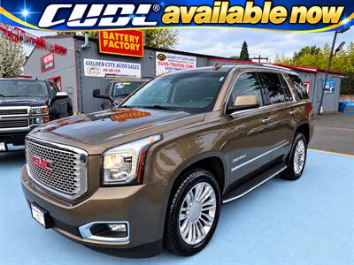 2016 GMC Yukon Denali 4WD 98K MILES DVD RUST FREE CLEAN TITLE  EASY FINANCING GREAT COLOR GREAT SHAPE SUV