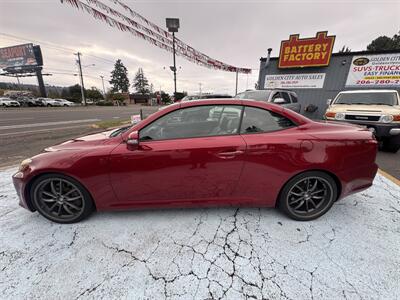 2010 Lexus IS 350C  ONE OWNER LOW MILES 51K CLEAN TITLE Convertible