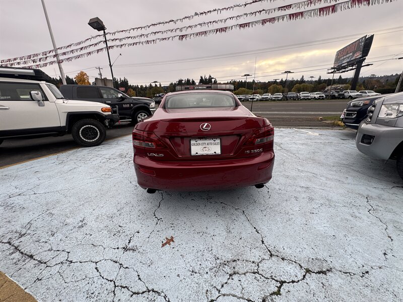 2010 Lexus IS 350C  ONE OWNER LOW MILES 51K CLEAN TITLE - Photo 4 - Portland, OR 97267