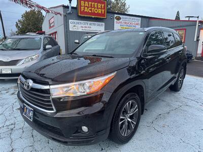 2016 Toyota Highlander XLE  ONE OWNER EASY FINACING CLEAN TITLE SUV