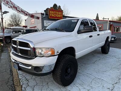 2004 Dodge Ram 2500 SLT 5.9 DIESEL 143K MILES 8FT LONG BED  EASY FINANCING CLEAN TITLE Truck