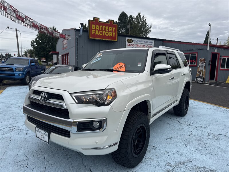 2016 Toyota 4Runner LIMITED LIFTED LOW MILES  4WD 2 OWNERS GREAT SERVICE RECORDS