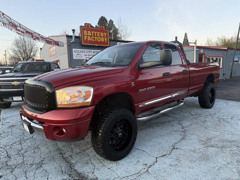 2006 Dodge Ram 2500 Laramie 4X4 5.9L Turbocharged Diesel I6  TWO OWNERS NICE COLOR EASY FINANCING CLEAN TITLE
