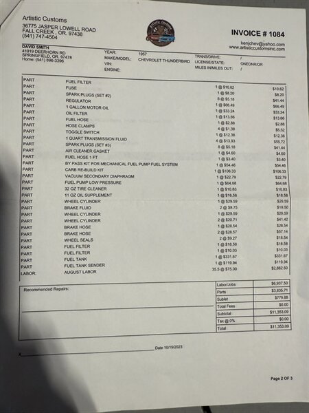 1957 Ford Thunderbird Baby -Bird Series - Photo 57 - Mooresville, NC 28115